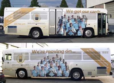 Midlands Workforce Bus Wrap